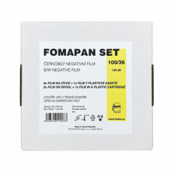 Foma Fomapan 100 ISO 35mm x 36 exp. - Pre-Spooled Reload Kit - Set of 6 